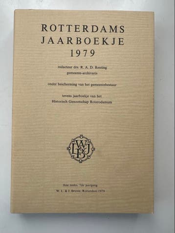 Rotterdams Jaarboekje 1979 - Historisch Genootschap