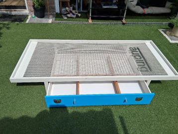Een persoon bed