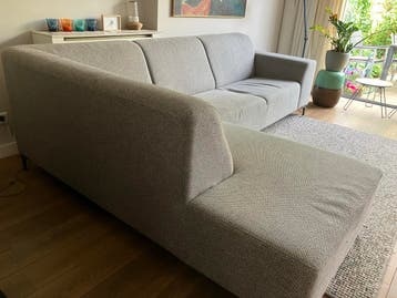 GRATIS! Moderne  Hoekbank - Grijs, Comfortabel en Stijlvol