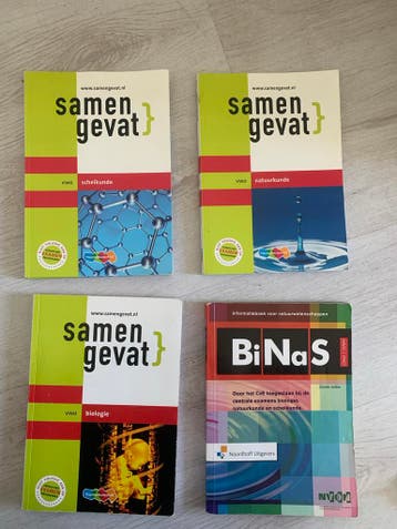 Samengevat VWO Scheikunde, Natuurkunde, Biologie & BiNaS