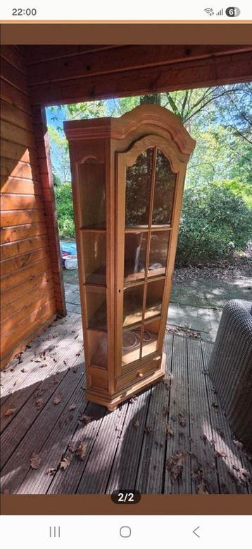 Gratis af te halen hoekkast - 186x56x57 cm
