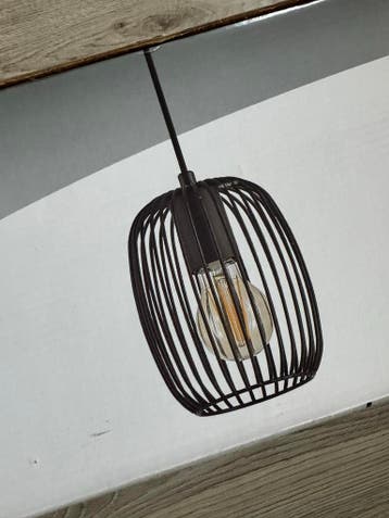 Gratis Hanglamp Nikki zwart - Nieuw in doos