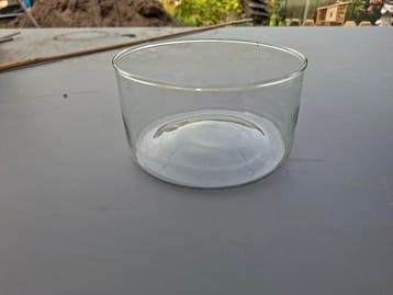 Glazen bakje