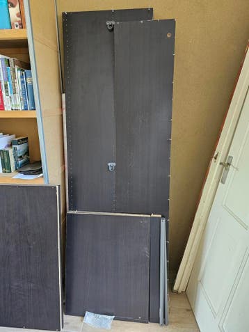 IKEA Pax kledingkast 75x58x201 cm zwartbruin