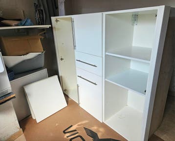 Gratis zware garage kast