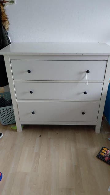 Ladekast met 3 lades - wit