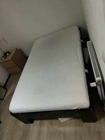 Bed - twijfelaar - 120 x 200 cm