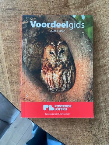 Voordeelgids Postcode Loterij 2026/2027