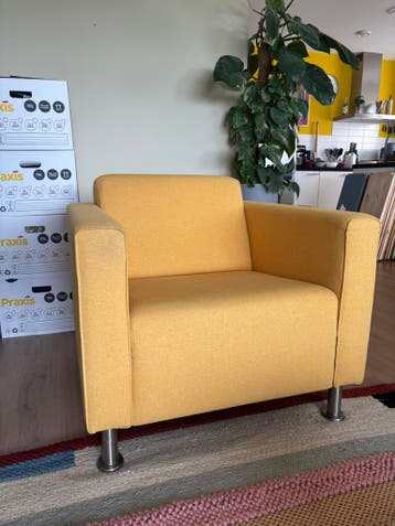 Gele stoel/fauteuils