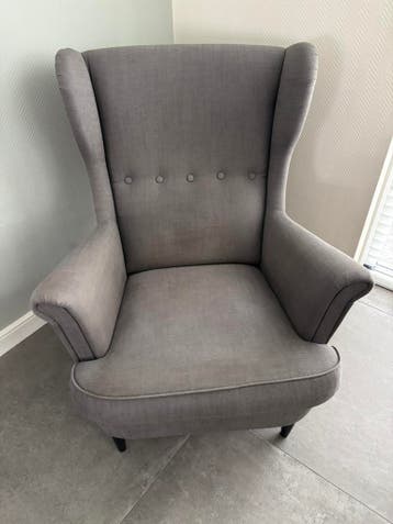 Ikea Strandmon fauteuil grijs