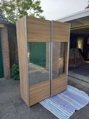 Grote kledingkast Quadra 210x62x136