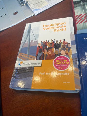 Hoofdlijnen Nederlands Recht - Elfde druk