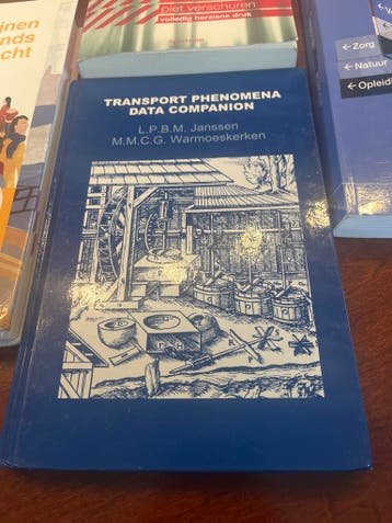 Transport Phenomena Data Companion - L.P.B.M. Janssen
