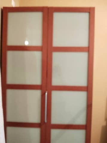 Linnenkast 220x100 met glazen deuren - zelf demonteren