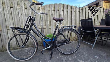 Cortina Transportfiets Zwart - Gebruikt