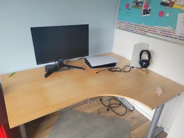 Gratis Hoekbureau 160x120