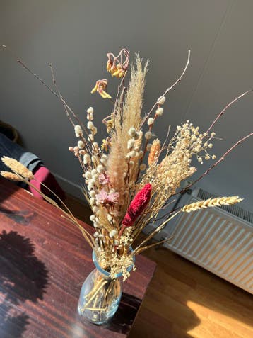 Groot droogbloemen boeket - Zonder vaas