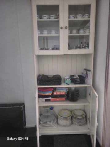 Gratis witte keukenkast - 90x210x35 cm