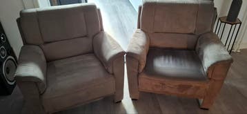 2 x fauteuil (taupe)
