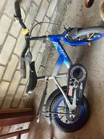 Kinderfietsje om te leren fietsen