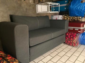 Ikea Sofa bed (2 people) grey free