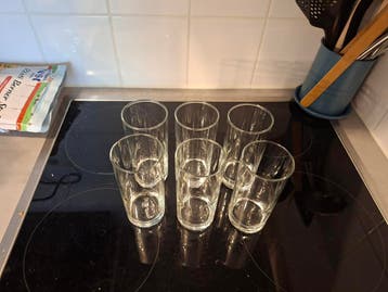 Set van 6 mooie glazen - ideaal voor elke gelegenheid
