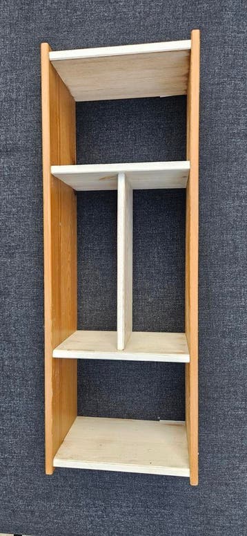 Wandkastje / wandplank / boekenplank whitewash