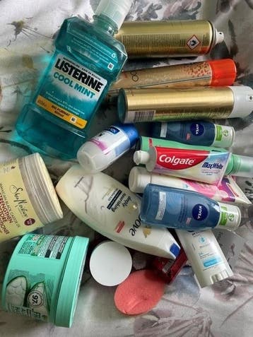 Bag of Toiletries free