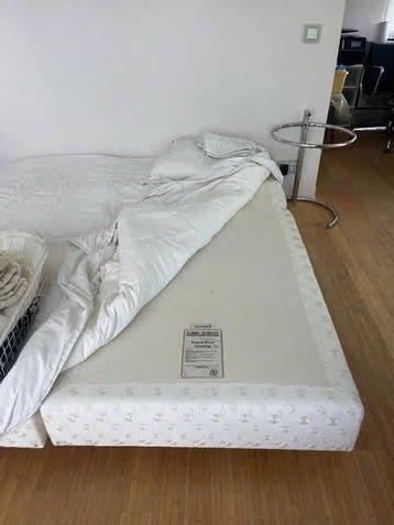Boxspring 2 x 200x90cm/ met elektrische lattenbodem