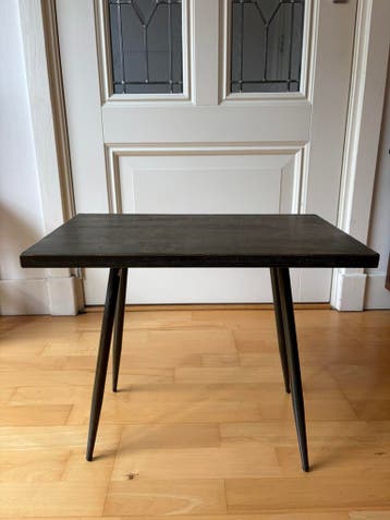 Decoratieve bijzettafel metaal, perfecte staat