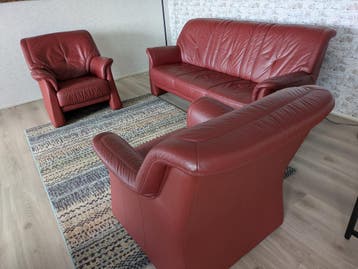 3 Zitsbank en 2 faulteuils