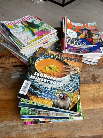 Gratis ophalen oude tijdschriften