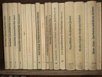 Diverse titels uit reeks Das Alte Testament Deutsch GRATIS