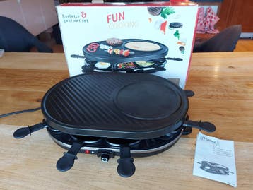 Gourmetstel 8 persoons GRATIS