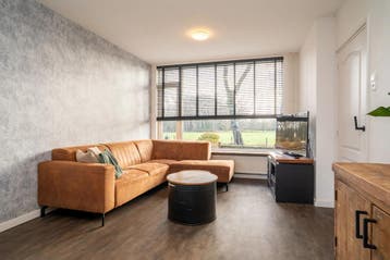 Gratis cognac kleurige bank