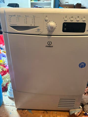Gratis droger indesit/droogt slecht