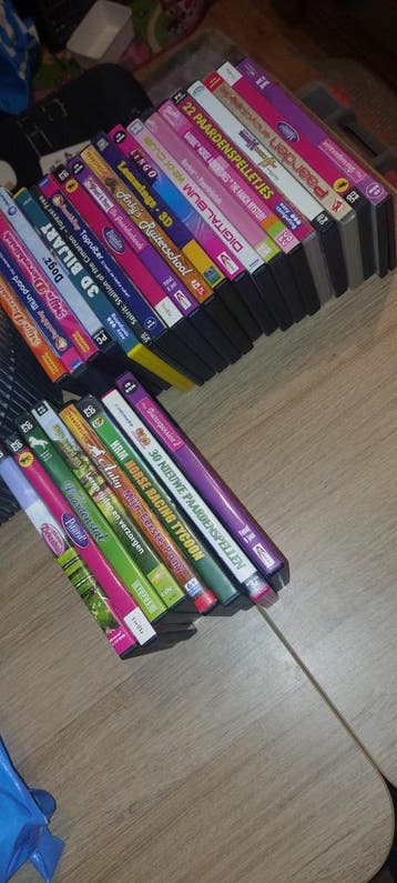 Veel pc spellen.