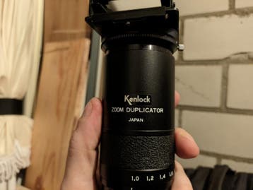 Kenlock Zoom Duplicator - Film Scanner - M42 mount