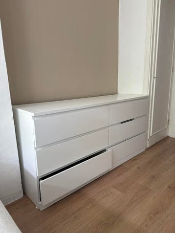 IKEA Malm ladekast wit