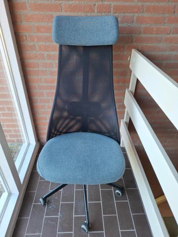 GRATIS!! Comfortabele Bureaustoel - Grijs/Zwart