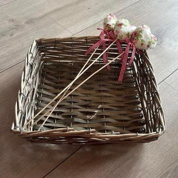 Gratis ophalen rieten mand en hart stekers