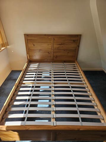Fijn Ikea bed, ideaal als logeerbed
