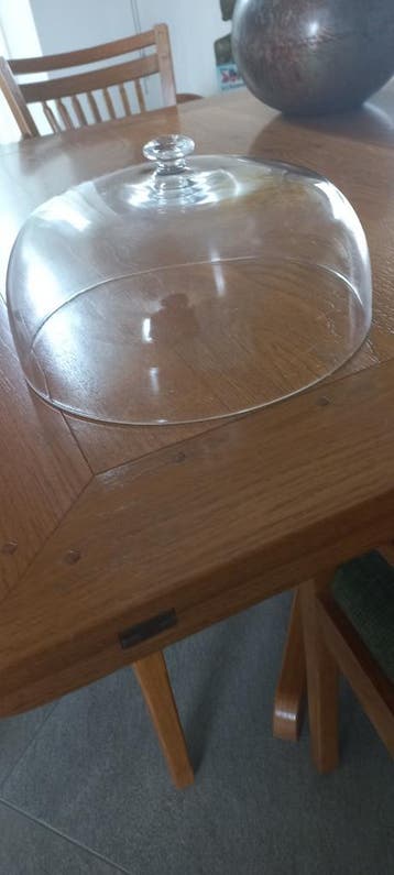 Glazen stolp, doorsnede 30 cm, gratis