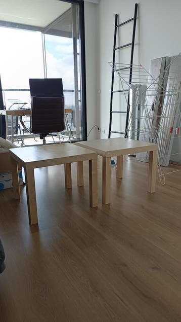 2 IKEA LACK side tables