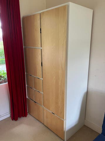 Ikea kledingkast met hang en leggedeelte