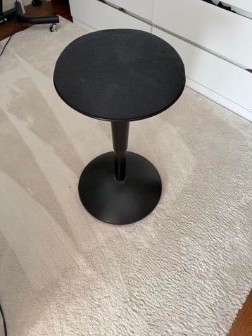 Zwarte Ergonomische Kruk - In Hoogte Verstelbaar