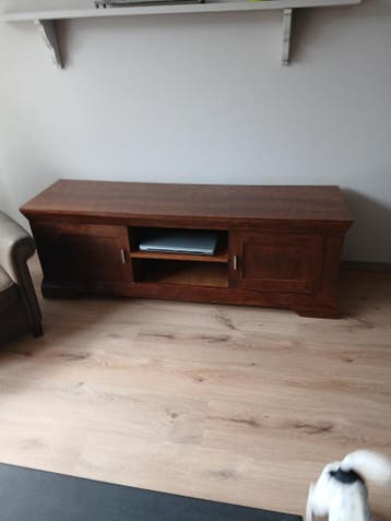 GRATIS ..Mooi tv meubel massief hout