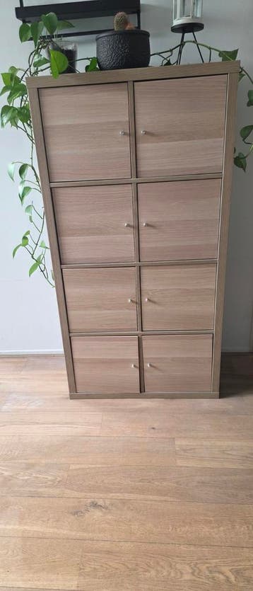 Gratis af te halen: IKEA kast met 8 vakken