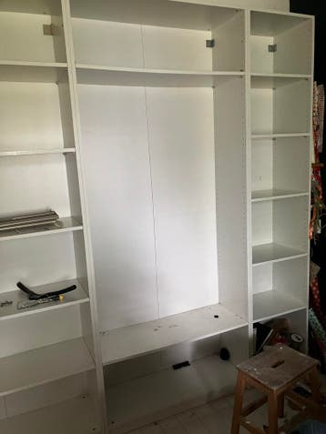 Ikea Pax interieur Wit
