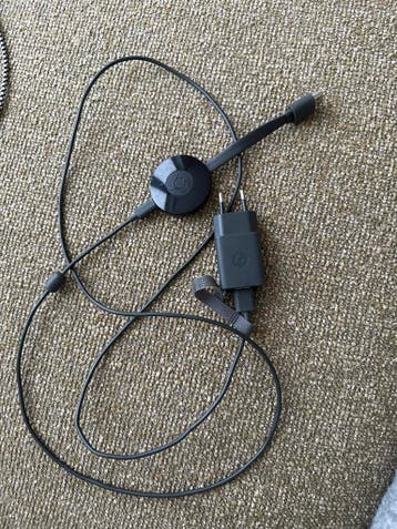 Google Chromecast met adapter en kabel